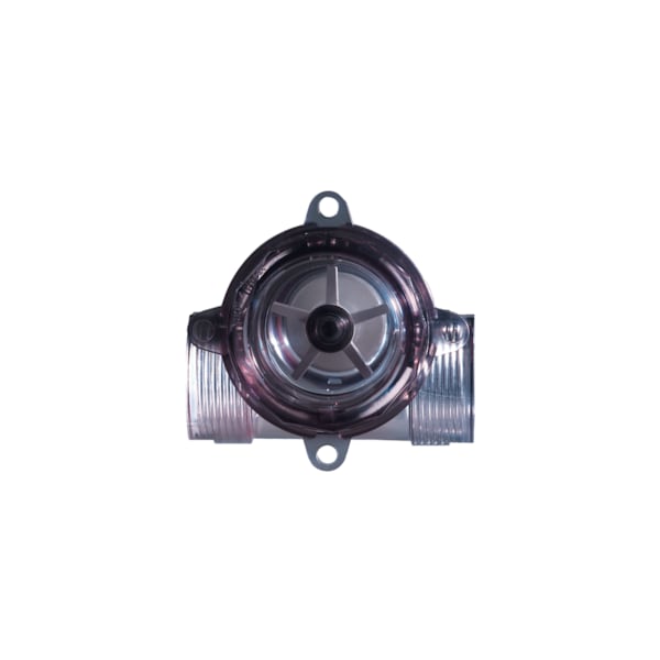 Polysulfone sight flow indicator only, range 2-20 GPM (7.6-75.5 LPM), 1/2" female NPT.